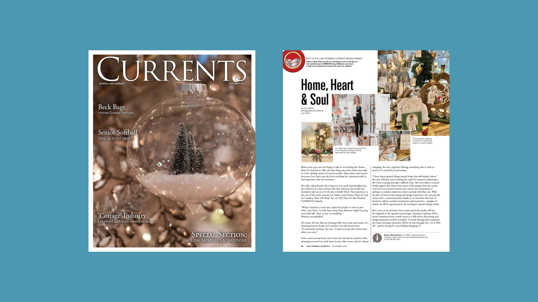 Home, Heart & Soul - December 2023 LKN Currents Article