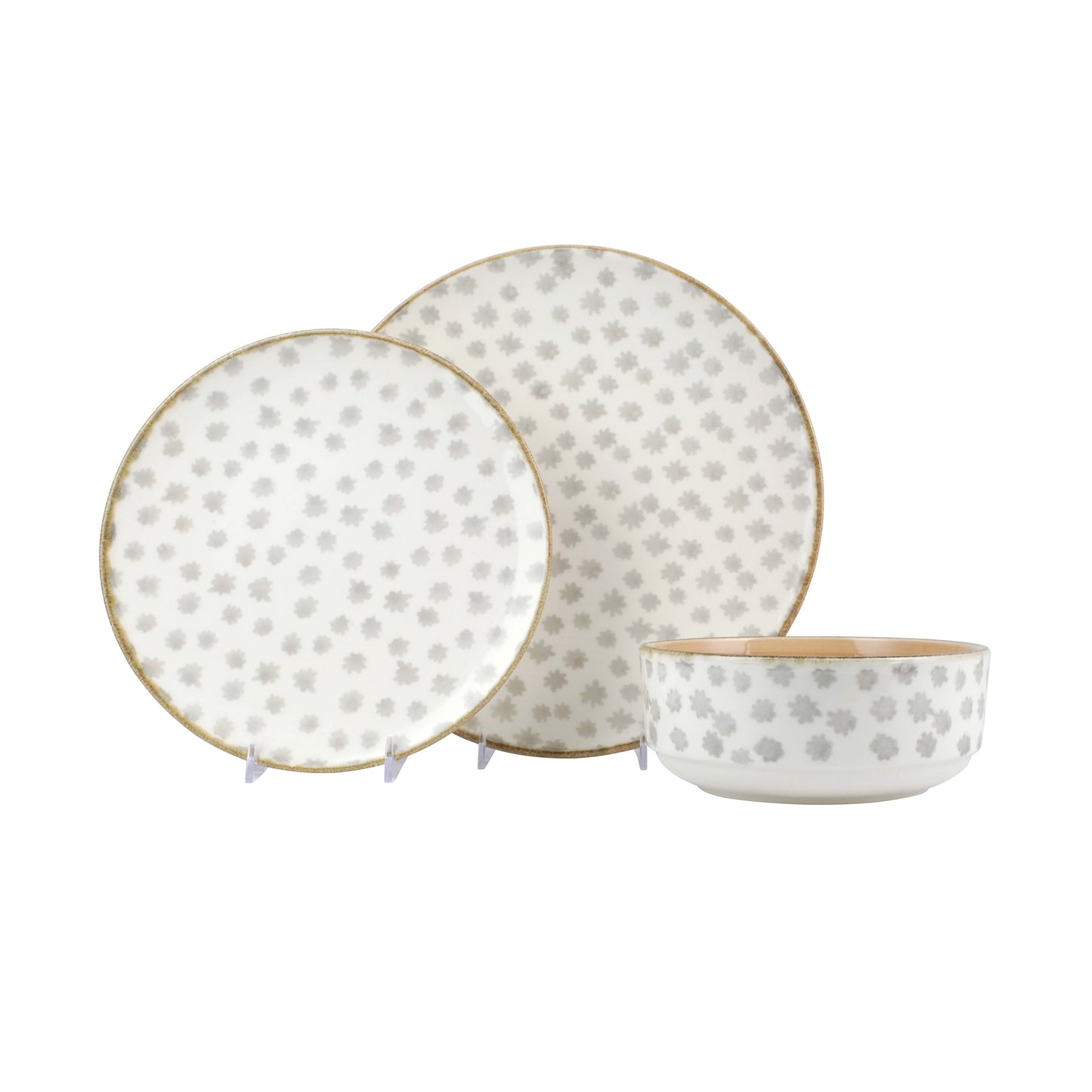VIETRI Earth Flower Cocktail Plate