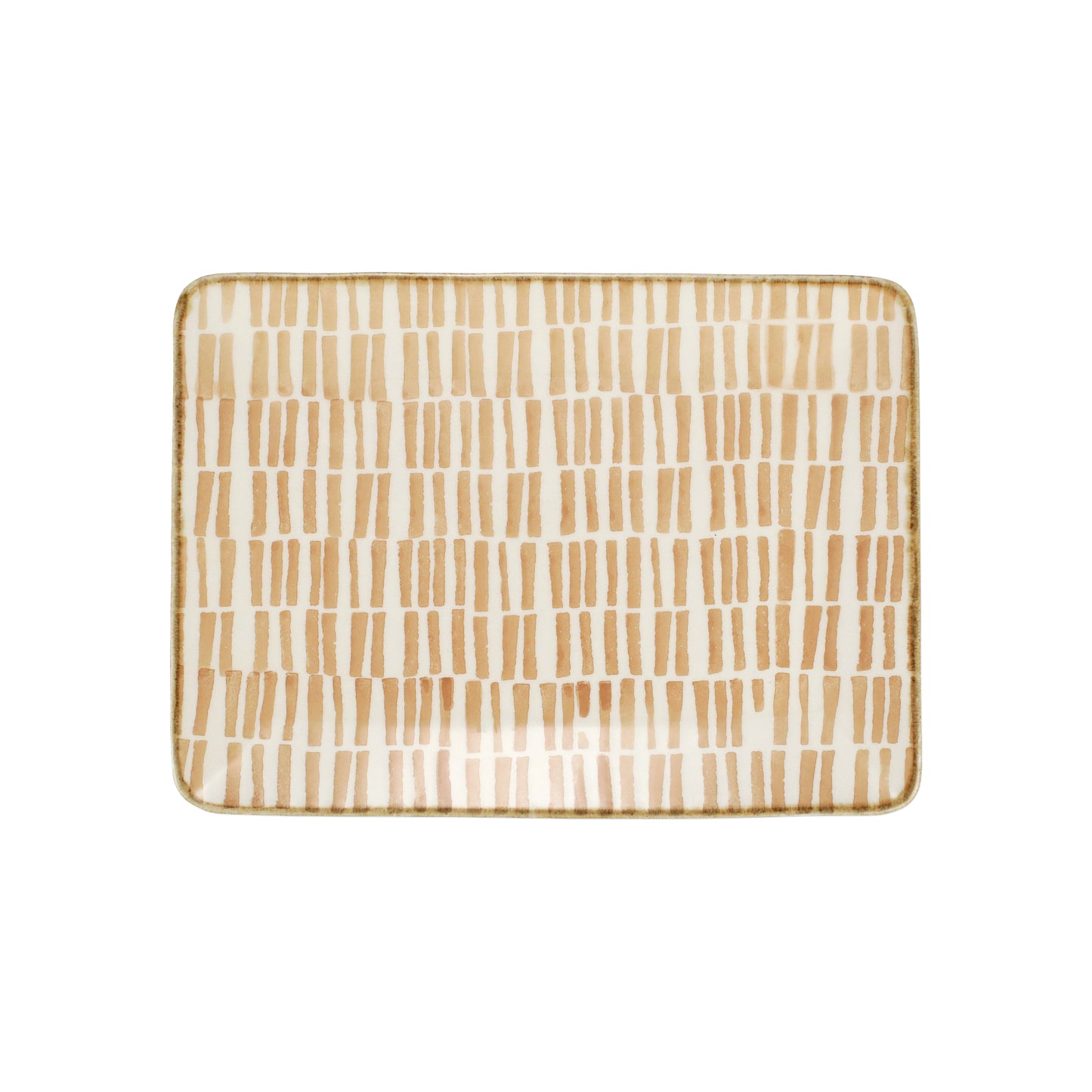 VIETRI Earth Bamboo Rectangular Platter