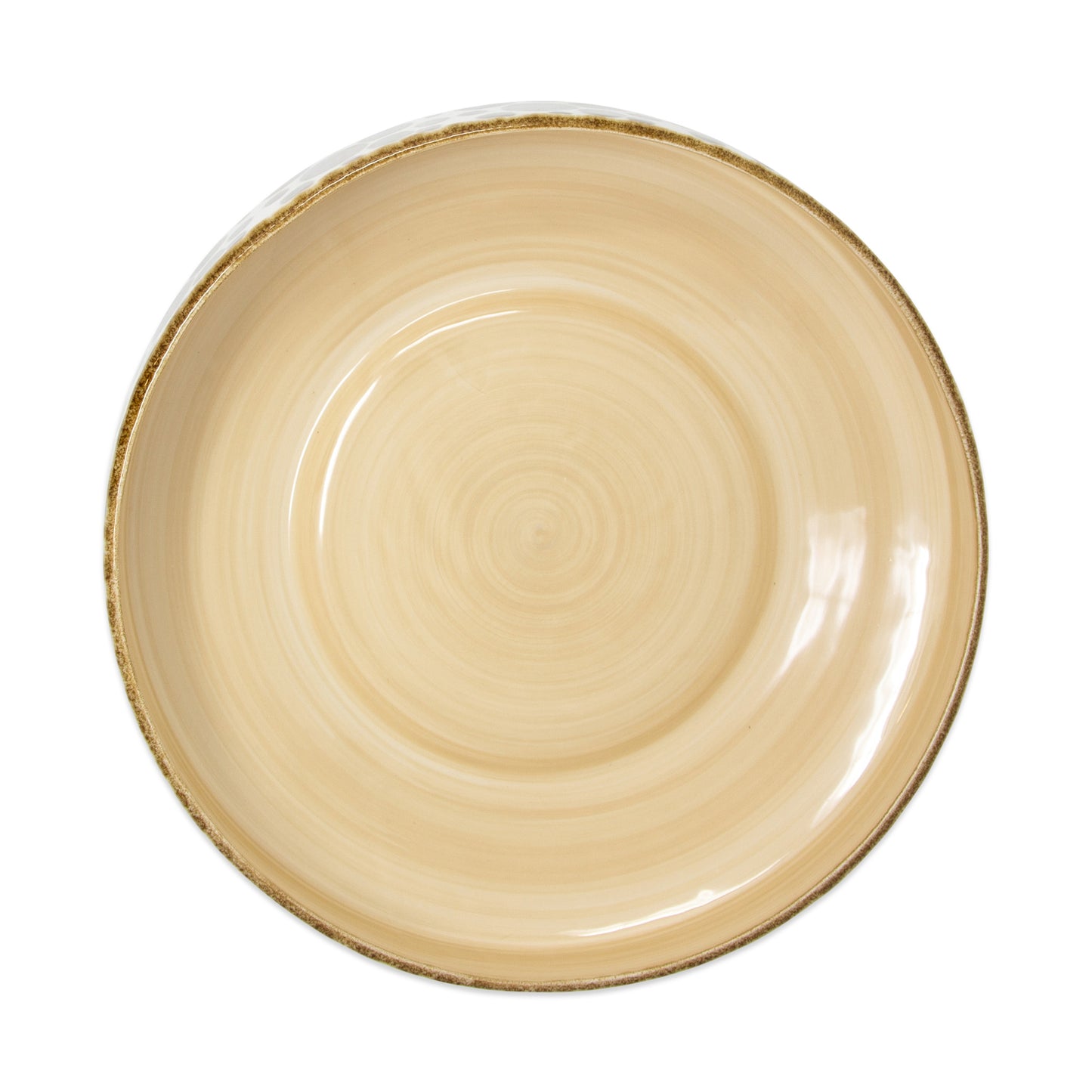 VIETRI Earth Bubble Large Shallow Bowl