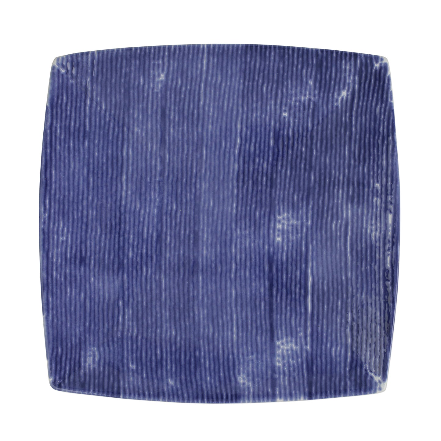 VIETRI Santorini Stripe Square Platter