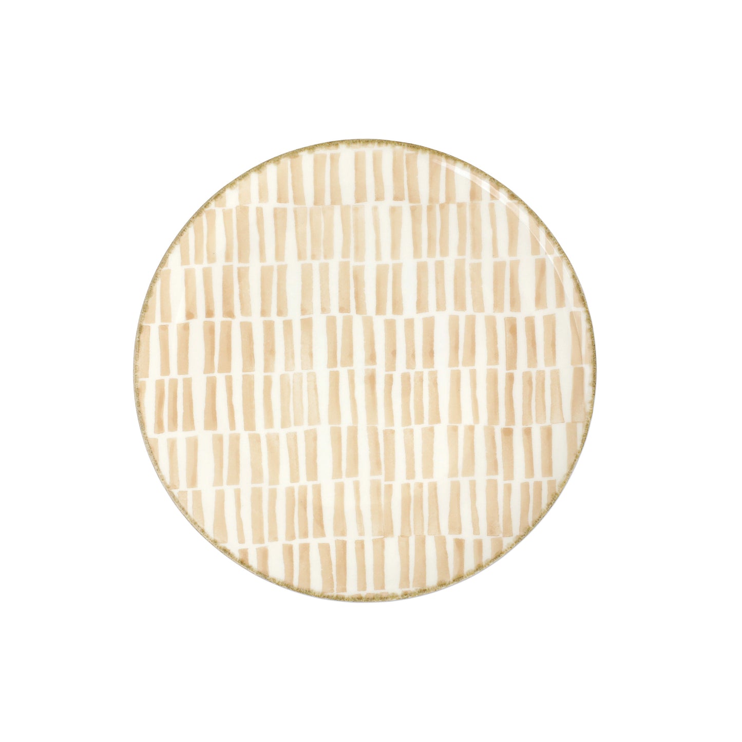 VIETRI Earth Bamboo Cocktail Plate