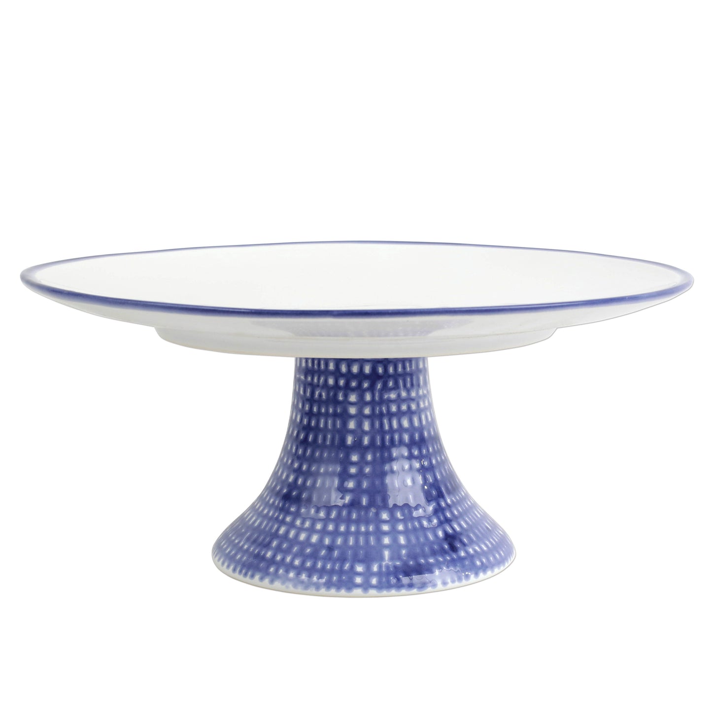 VIETRI Santorini Geo Cake Stand