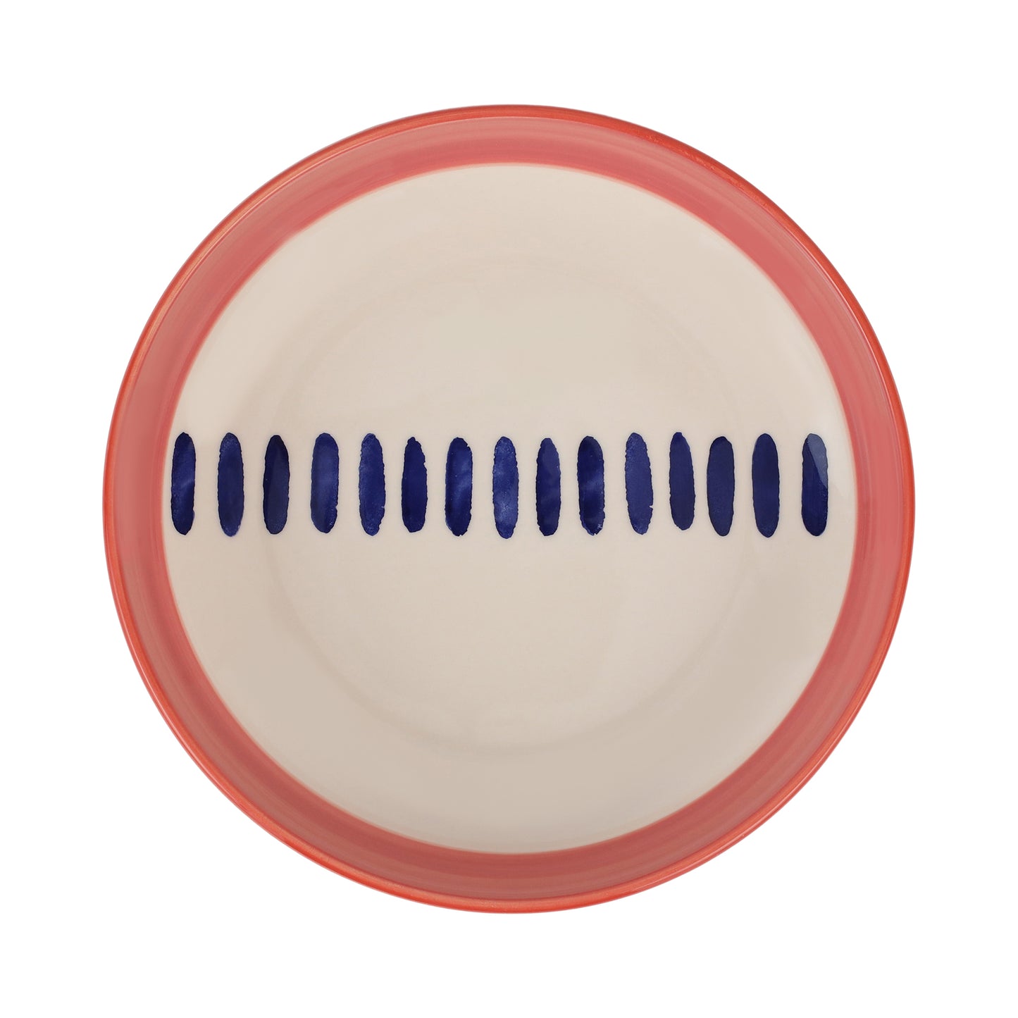 VIETRI Moda Stripe Medium Serving Bowl
