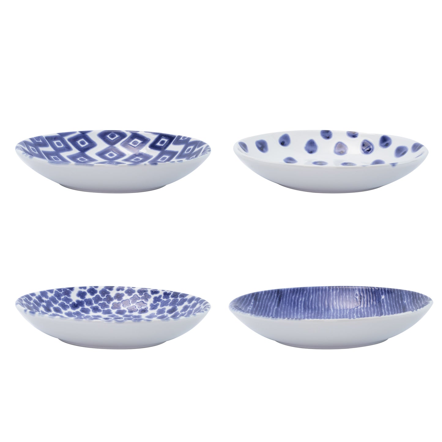 VIETRI Santorini Diamond Pasta Bowl
