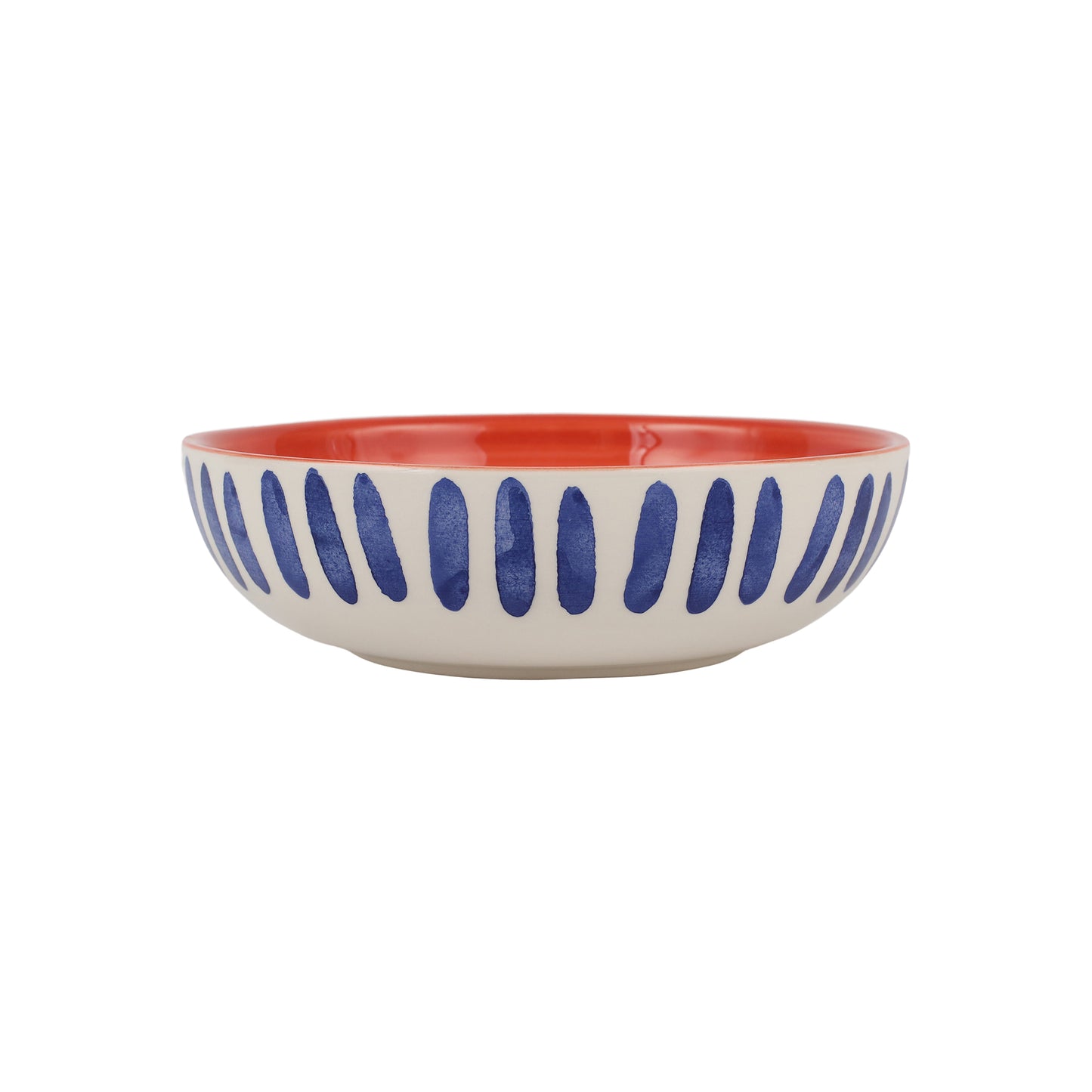 VIETRI Moda Stripe Pasta Bowl