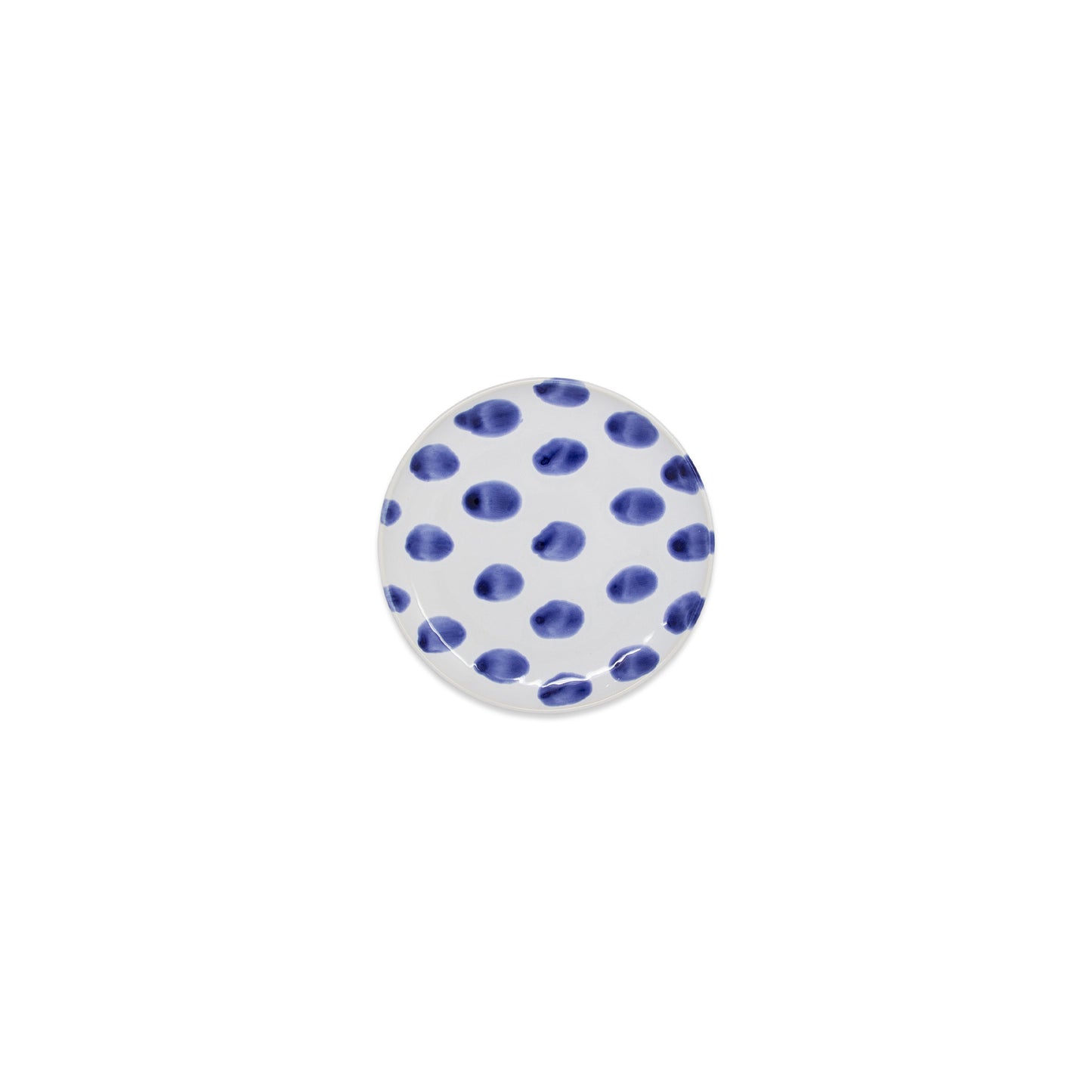 VIETRI Santorini Dot Cocktail Plate