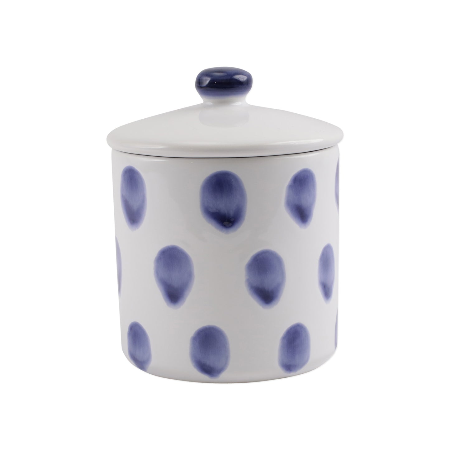 VIETRI Santorini Dot Small Canister