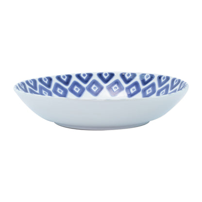 VIETRI Santorini Diamond Medium Serving Bowl