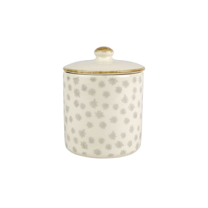 VIETRI Earth Flower Small Canister